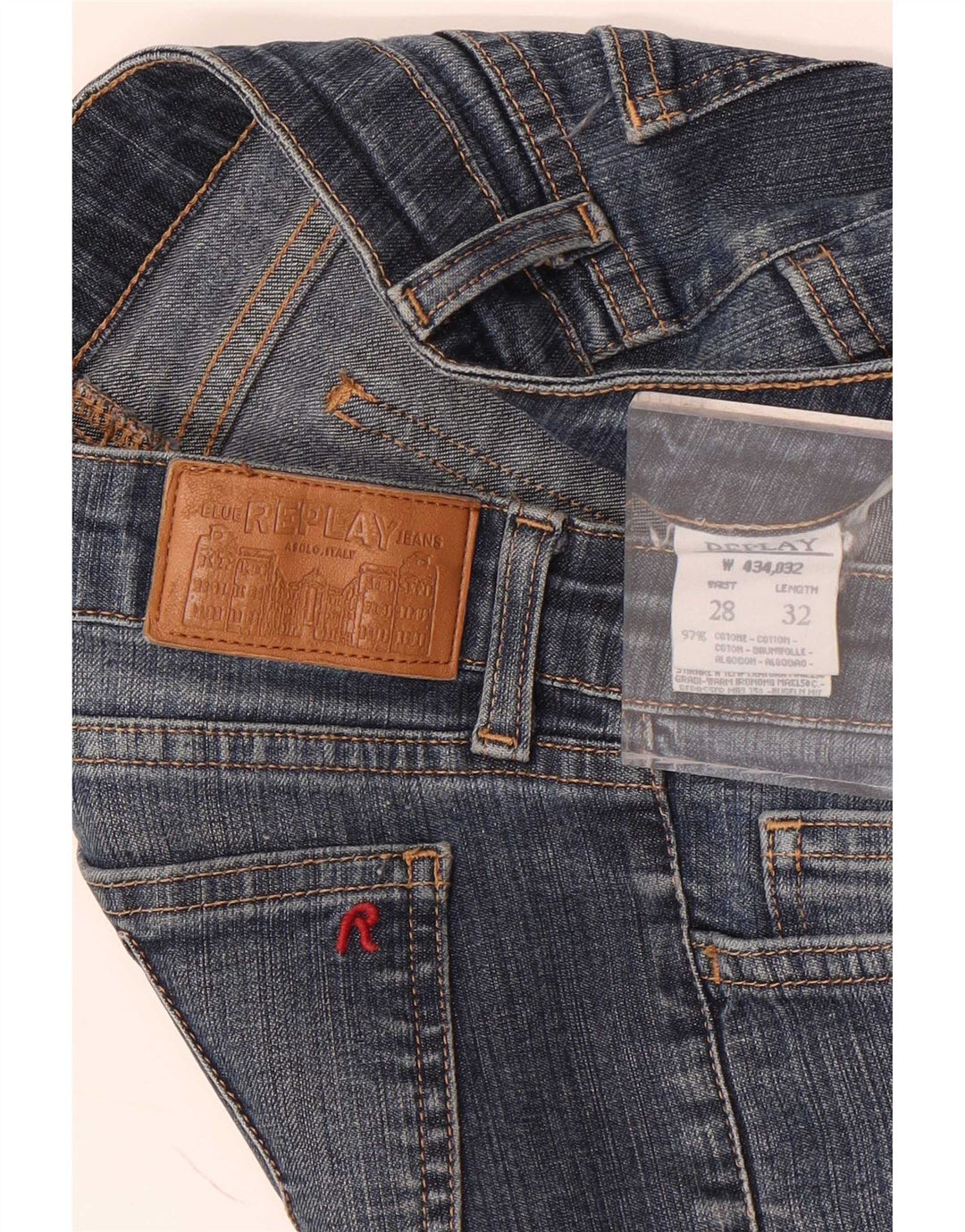 Replay Blugi Bootcut pentru femei W28 L32 Bumbac albastru
