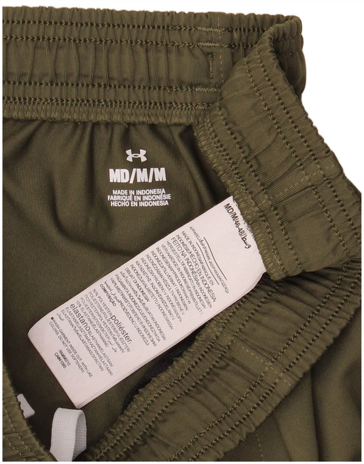 Pantaloni de trening Under Armour pentru bărbați, poliester mediu kaki