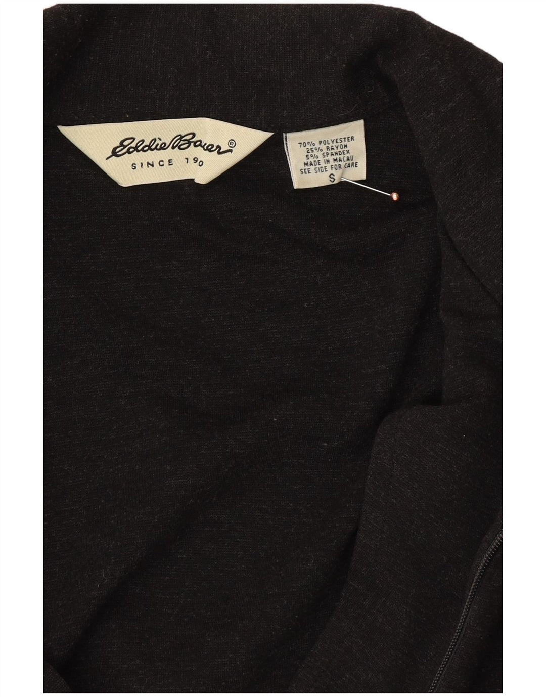 EDDIE BAUER Rochie maxi cu mânecă lungă supradimensionată pentru femei UK 10 Mic Gri