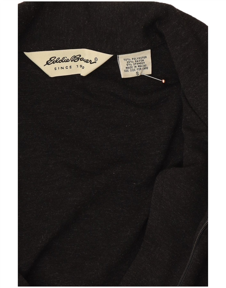 EDDIE BAUER Rochie maxi cu mânecă lungă supradimensionată pentru femei UK 10 Mic Gri