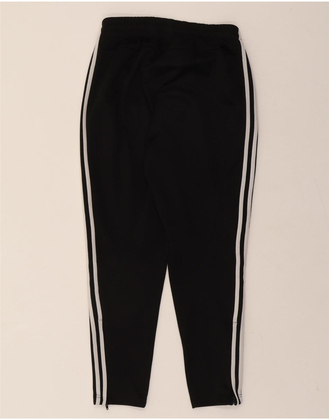 ADIDAS Womens Tracksuit Trousers UK 12/14 Medium  Black Polyester Vintage Adidas and Second-Hand Adidas from Messina Hembry 