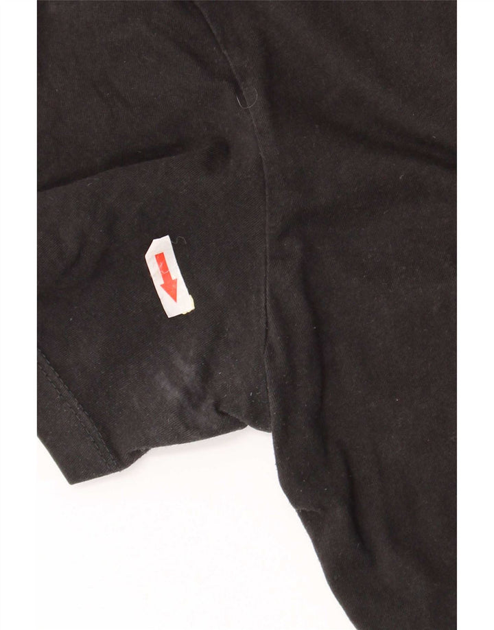 Tricou Levi's Slim Fit Top Mare din bumbac negru