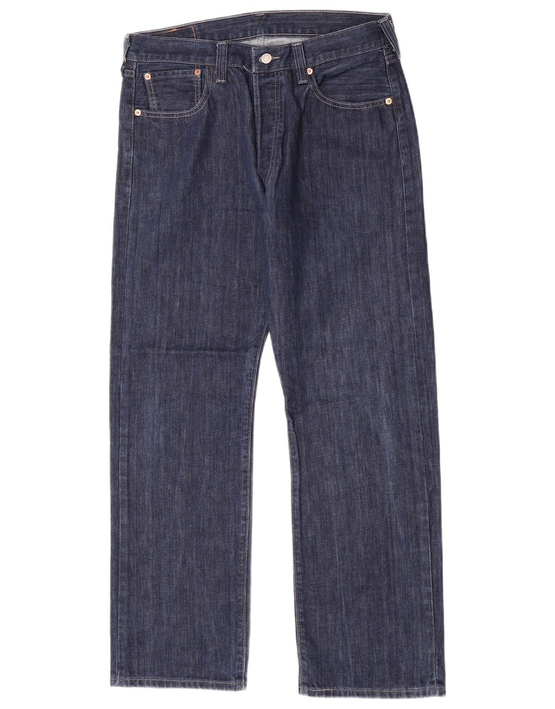 Blugi drepti pentru bărbați Levi's 501 W36 L30 bumbac bleumarin