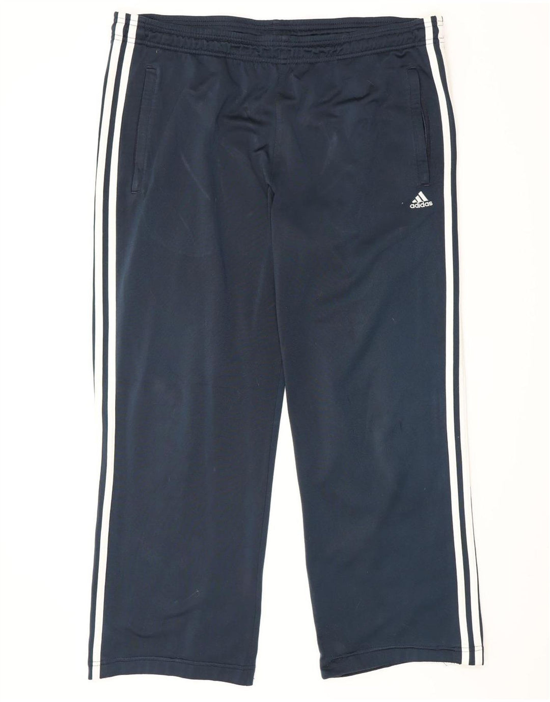 Pantaloni de trening Adidas pentru bărbați, mari, albastru, poliester