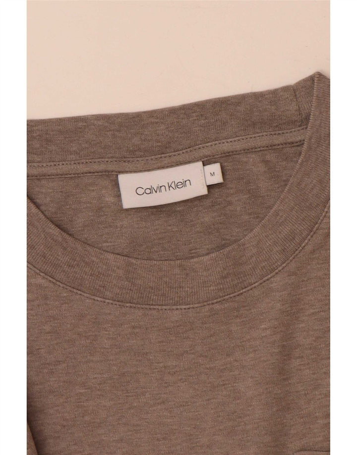 Tricou Calvin Klein pentru bărbați Top Maro Mediu