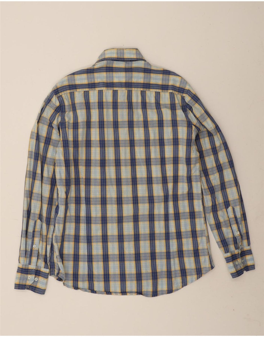 Cămașă bărbați Kappa XL Blue Check Bumbac