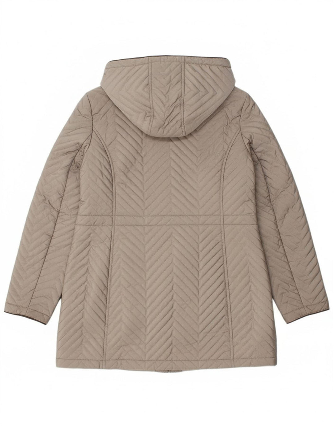 Pardesiu matlasat Dkny pentru femei UK 16, mare, gri