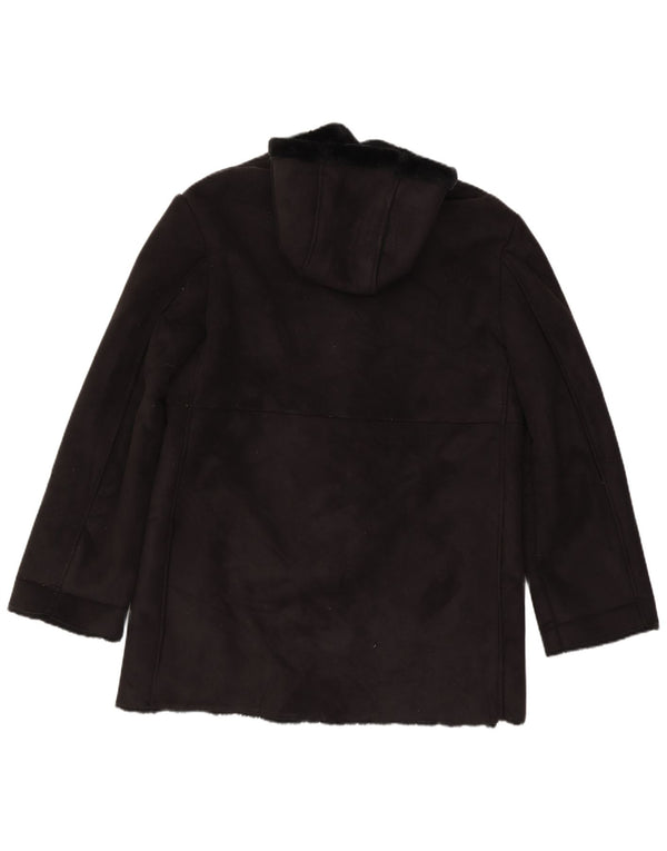 Pardesiu Sherpa cu glugă Free Heron pentru femei Conbipel IT 48 XL negru