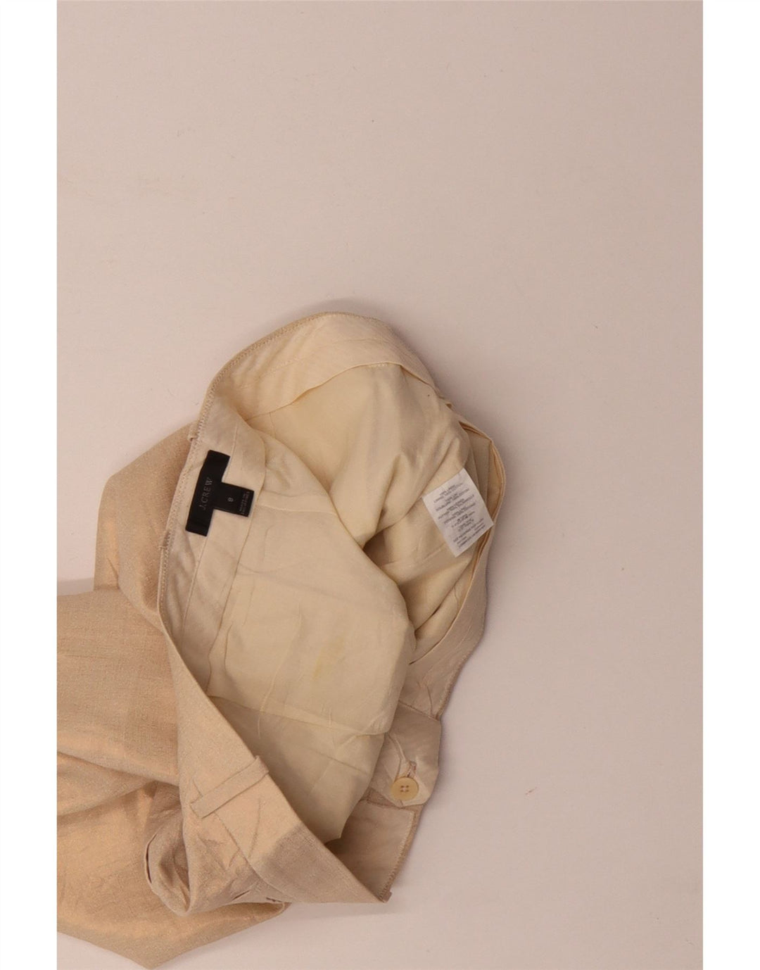 Pantaloni scurti chino pentru femei J. CREW US 8 Medium W34 Bej in