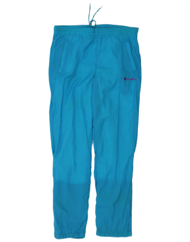Pantaloni de trening pentru bărbați Lotto Joggeri mari, albastru, poliester