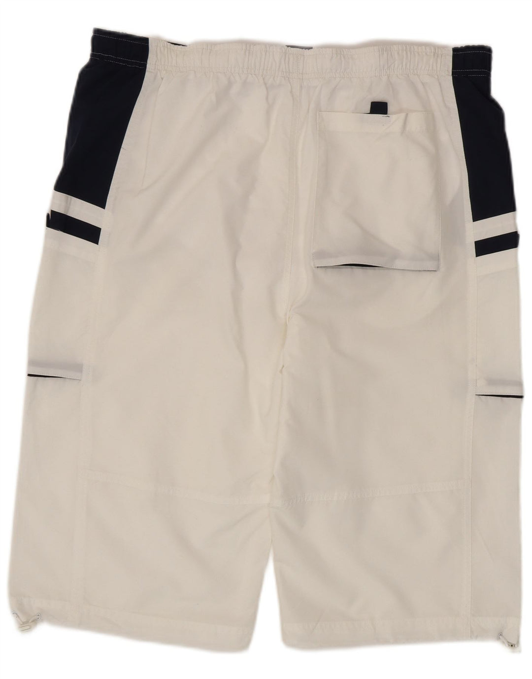 Pantaloni scurți sport Nike pentru bărbați Marea Britanie 37/39 XL, alb, poliester color bloc