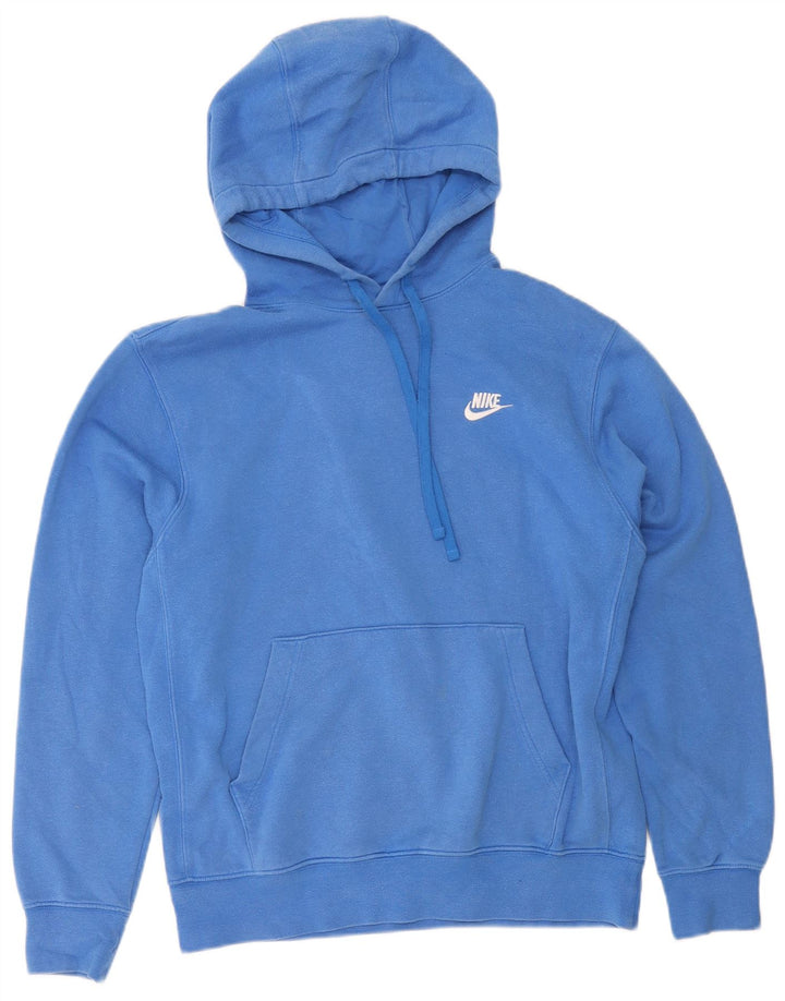 Pulover Nike pentru bărbați, bumbac albastru mediu