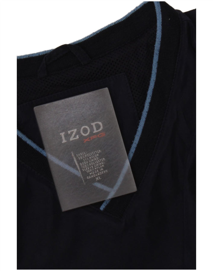 Trening Izod Pulover Top XL Bleumarin Poliester