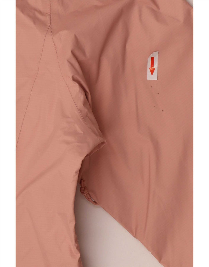 Jachetă de ploaie cu glugă The North Face pentru femei UK 14 Medium Pink Nylon