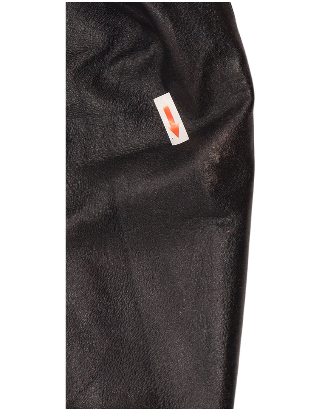 Jachetă de piele vintage pentru bărbați UK 40 Large Black