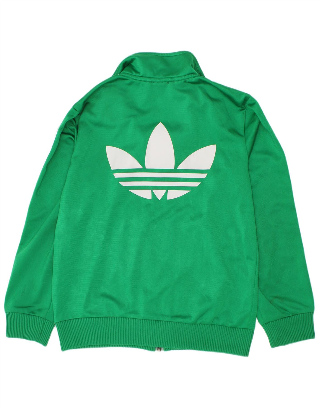 Jachetă de top pentru trening cu grafic pentru băieți Adidas 7-8 ani Poliester verde