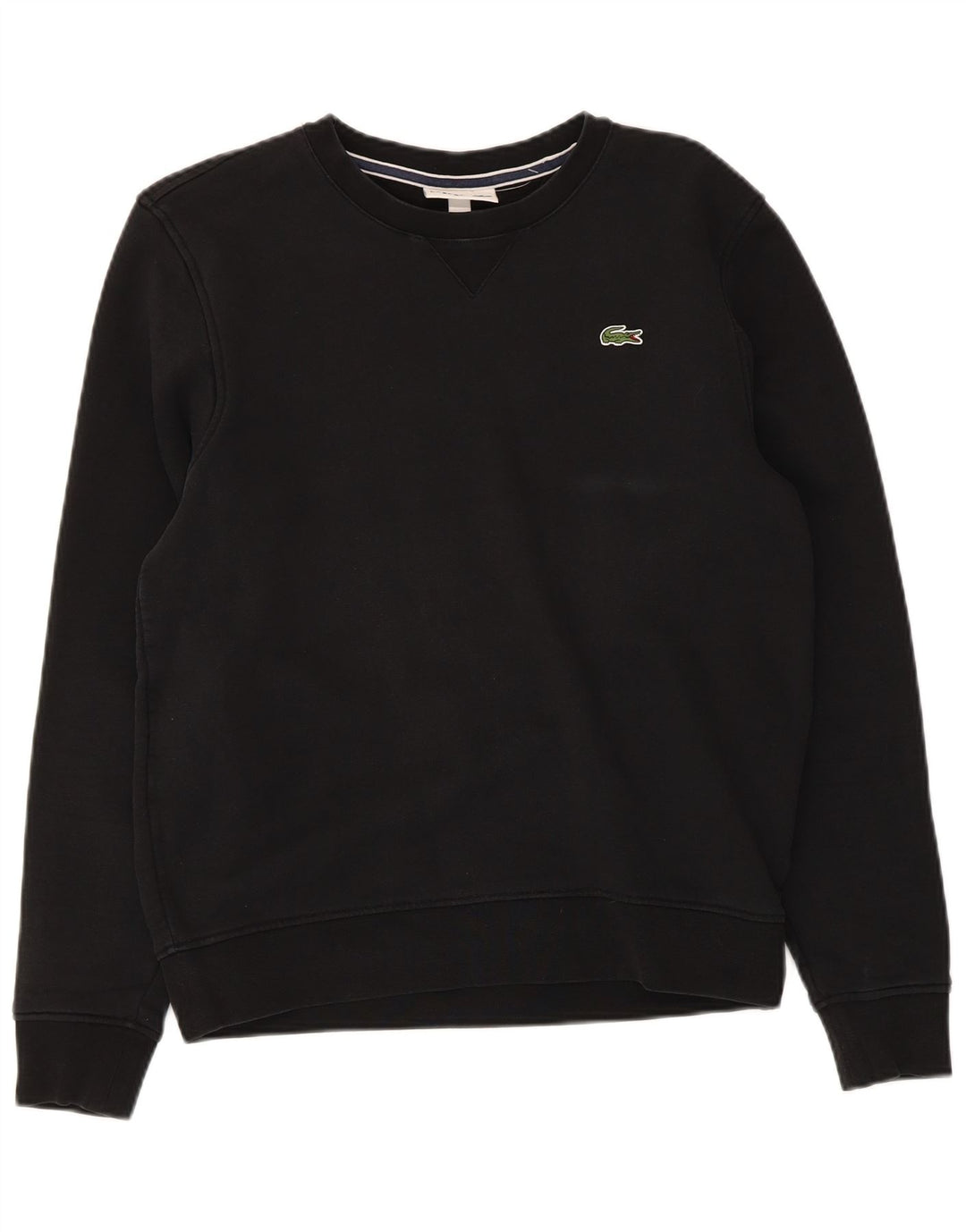 Pulover pentru femei Lacoste Regular Fit Pulover Mărimea 3 Bumbac negru mic