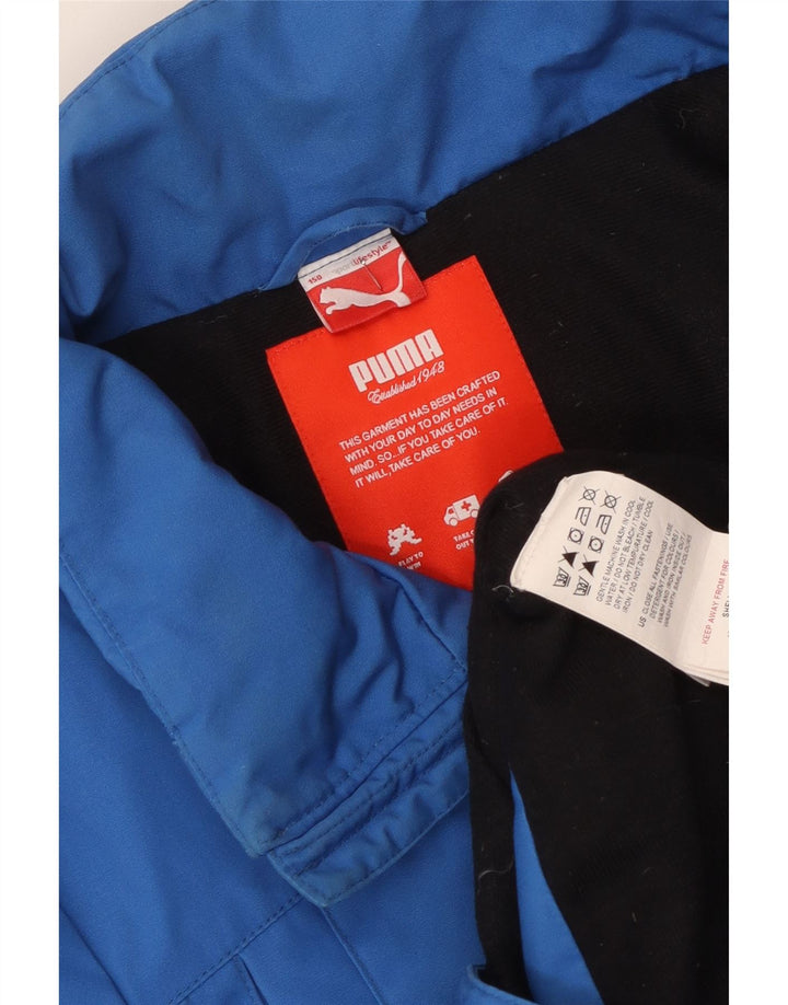 Jachetă Windbreaker pentru băieți Puma 11-12 ani poliester albastru