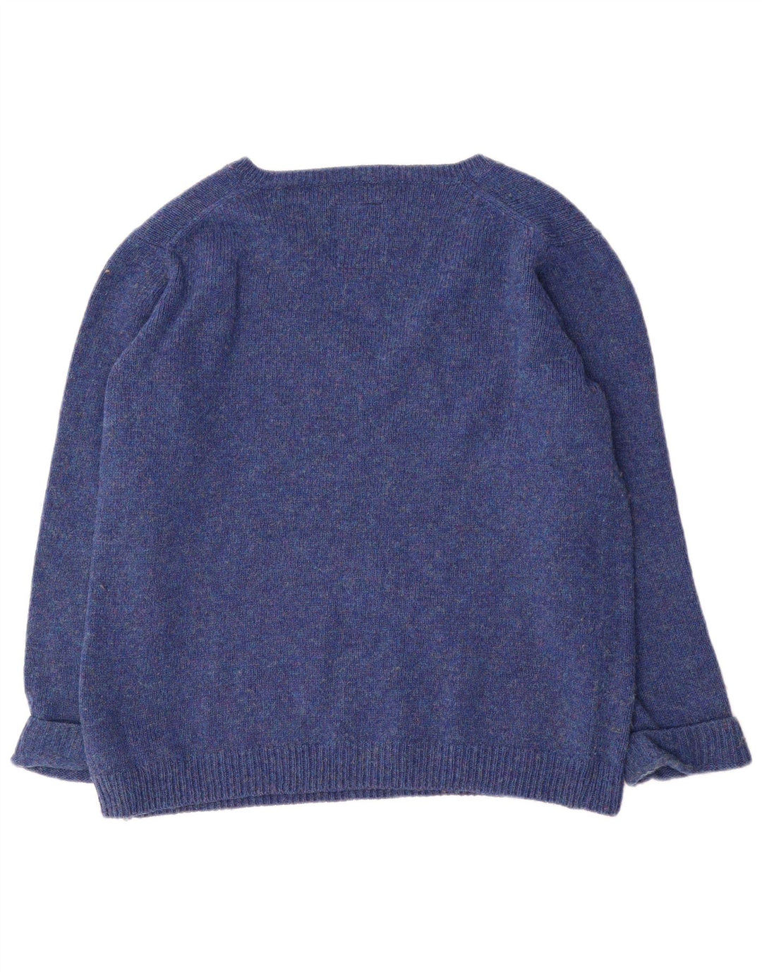 Pulover cu decolteu în V G-Star pentru femei UK 14 Medium Blue Flecked