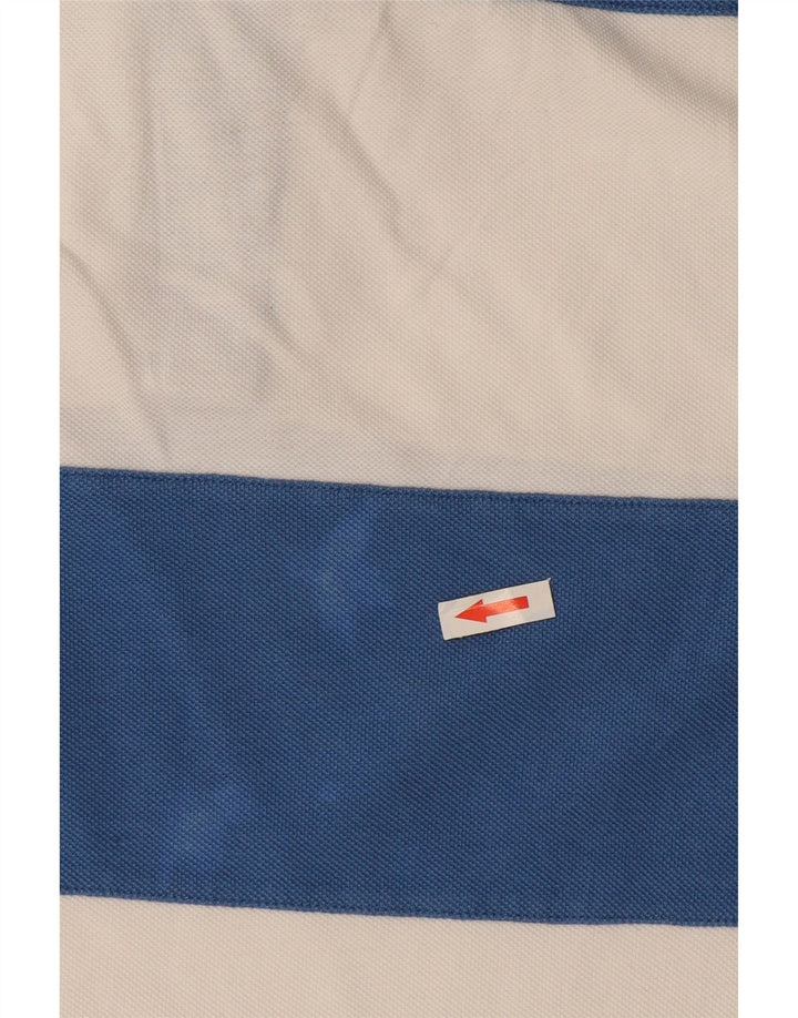 Tricou polo personalizat pentru bărbați Tommy Hilfiger, bumbac cu dungi albastre mari