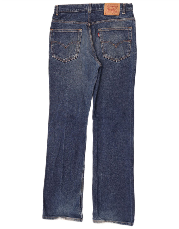 Blugi Levi's 517 Bootcut W34 L34 Bumbac albastru