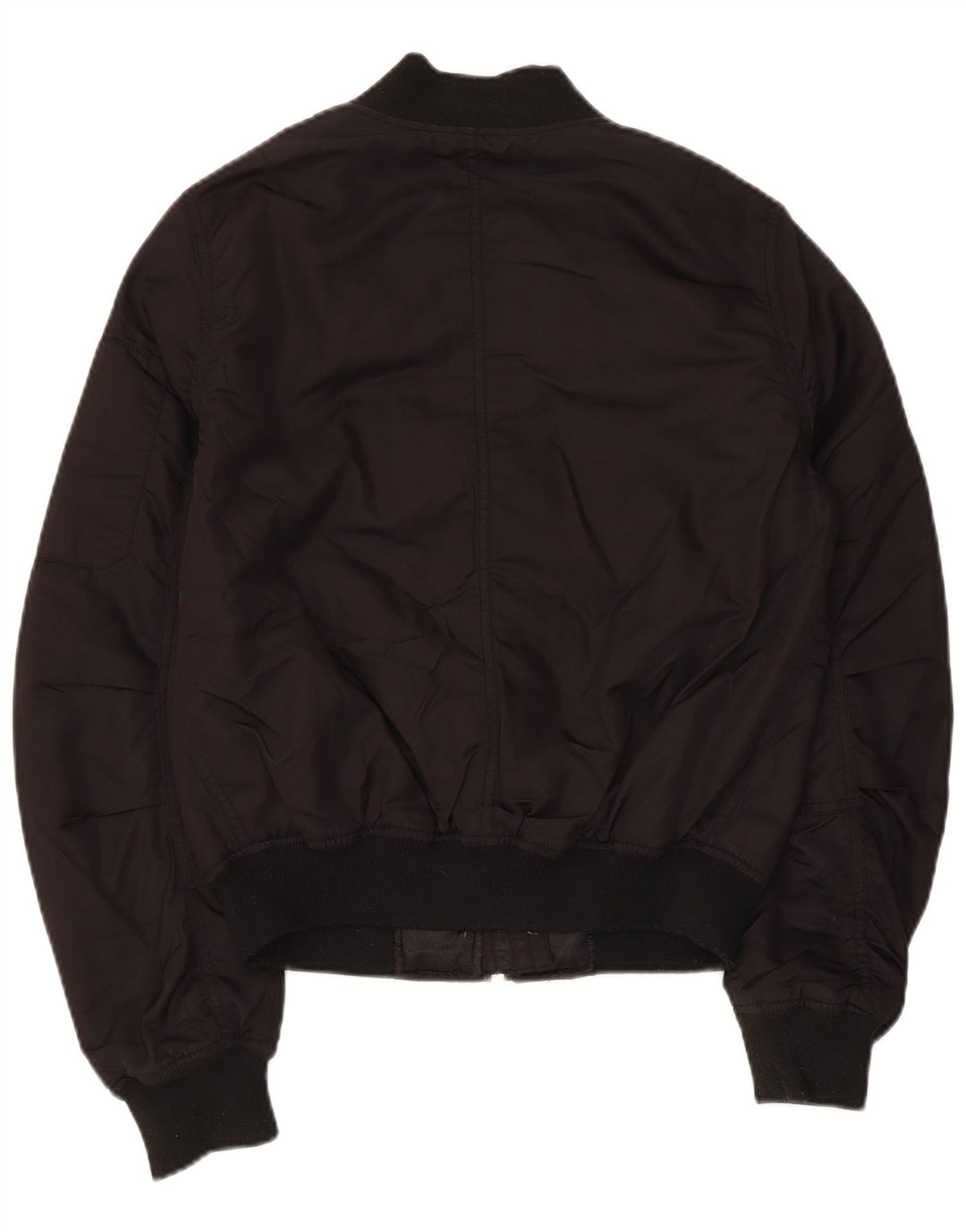 Jachetă bomber supradimensionată pentru femei Topshop UK 6 XS poliester negru