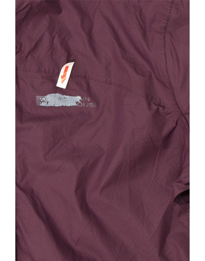 Jachetă de ploaie cu glugă pentru femei Mountain Warehouse UK 12 Poliamidă violet mediu