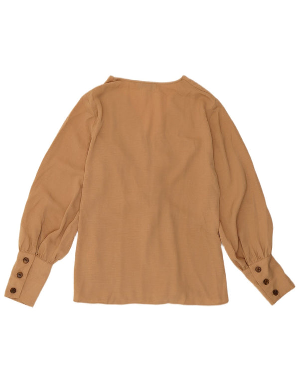 Topshop Bluză Femei Top UK 6 XS Maro Poliester
