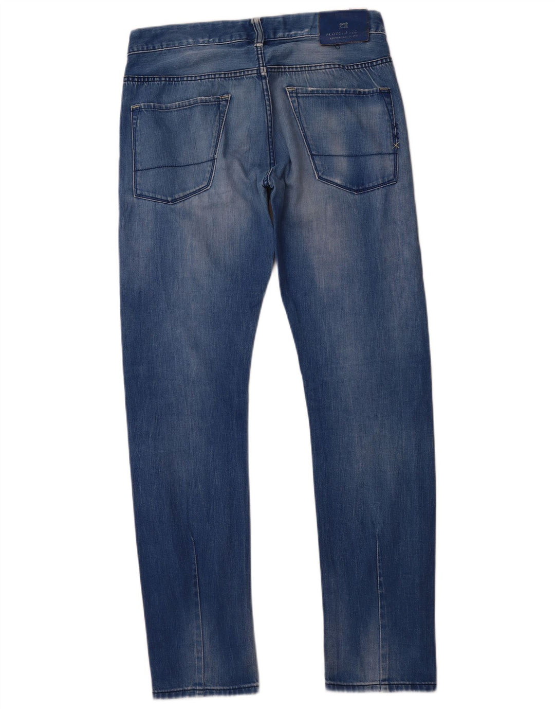 Blugi slim pentru bărbați SCOTCH & SODA W32 L34 Bumbac albastru