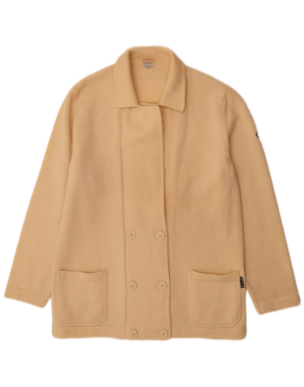 Pulover cardigan pentru femei Skipper's IT 50 XL Lână galbenă