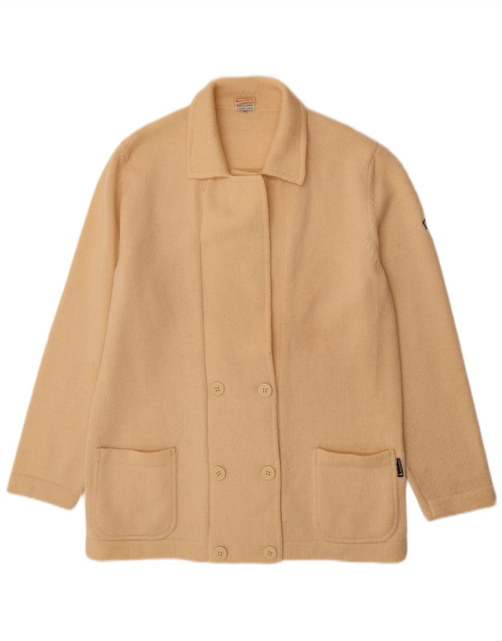 Pulover cardigan pentru femei Skipper's IT 50 XL Lână galbenă