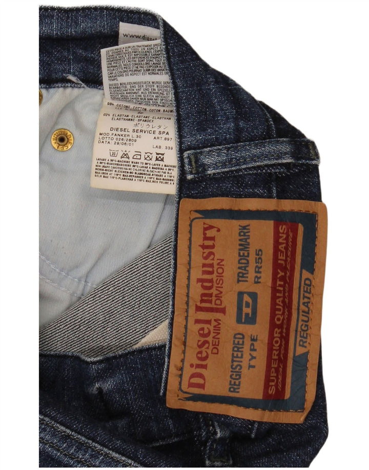 Jeans Bootcut pentru femei Diesel W27 L30 Bumbac albastru