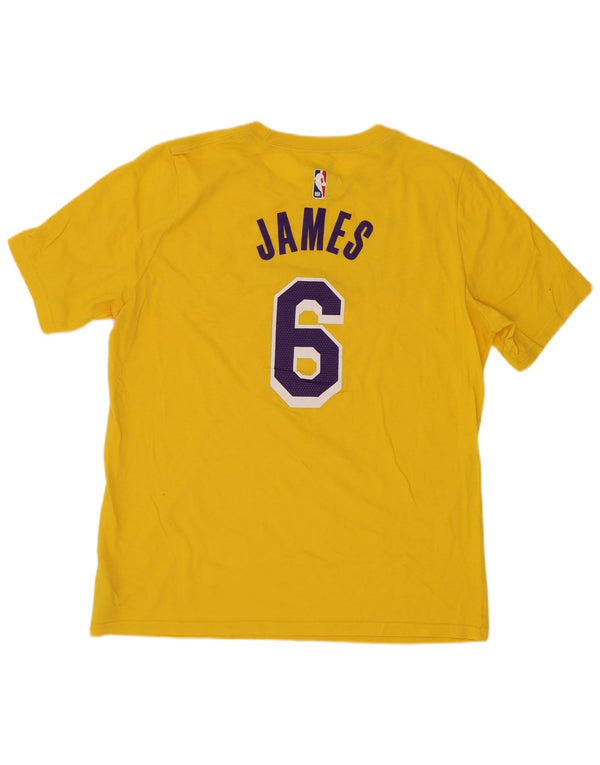 Tricou grafic Nike băieți Lakers Top 13-14 ani XL Galben
