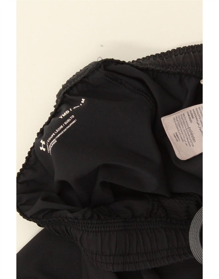 Pantaloni de trening Under Armour pentru băieți Cargo Pantaloni de jogging 9-10 ani mediu negru