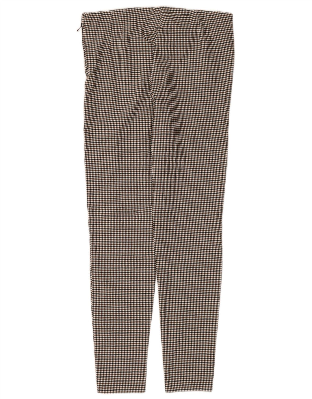 Leggings pentru femei Zara Marea Britanie 18 XL maro din viscoză cu picior de gală