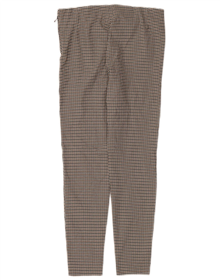 Leggings pentru femei Zara Marea Britanie 18 XL maro din viscoză cu picior de gală