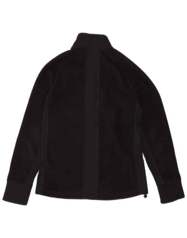 Jachetă polară pentru femei ASICS UK 10, poliester negru mic