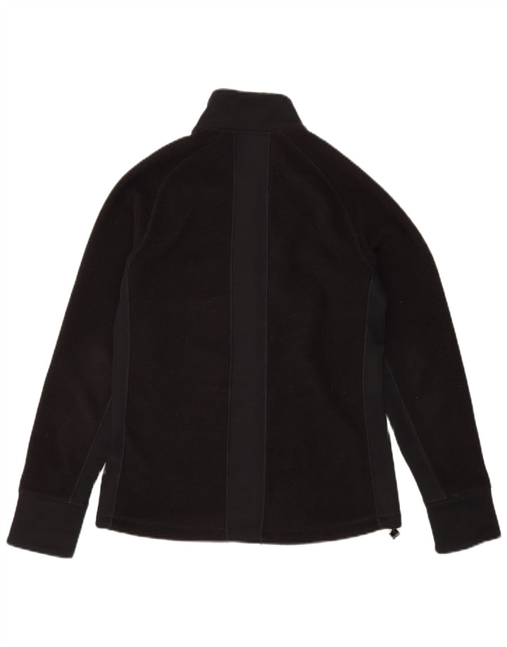 Jachetă polară pentru femei ASICS UK 10, poliester negru mic