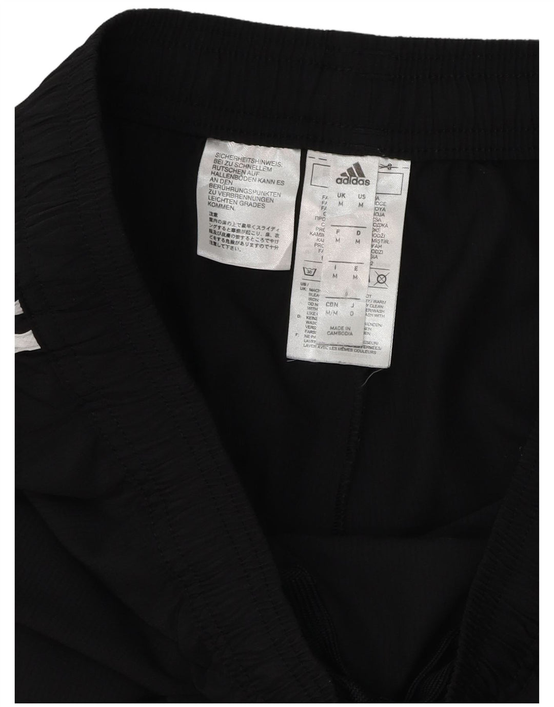 Pantaloni de trening Adidas Aeroready pentru bărbați, poliester mediu negru