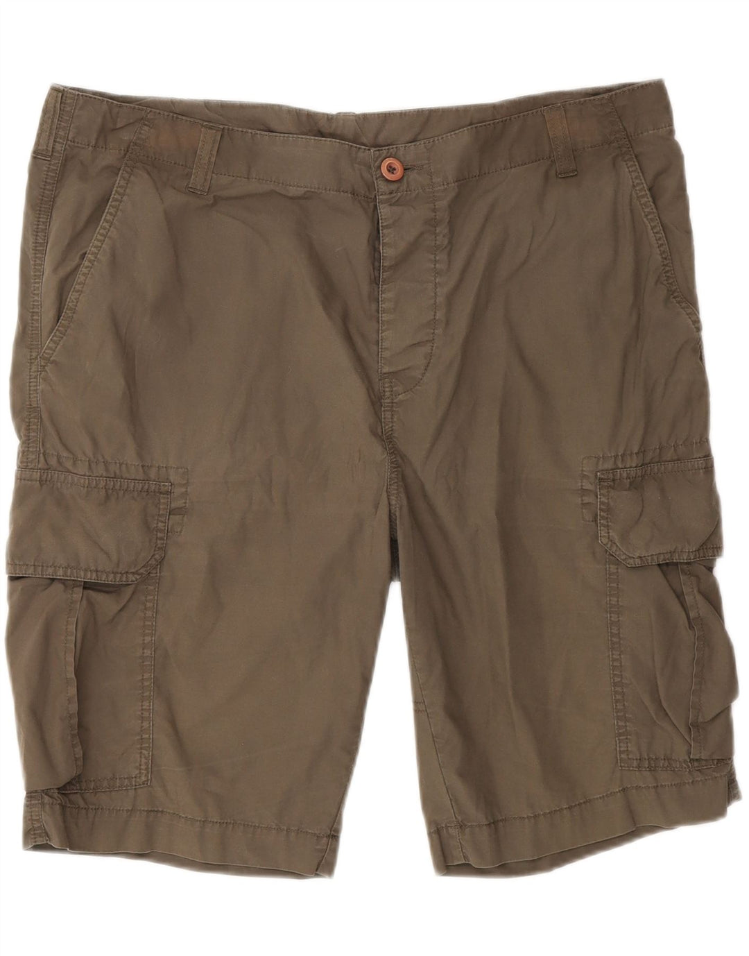 Pantaloni scurți cargo pentru bărbați Kappa IT 50 Large W36 Khaki Bumbac