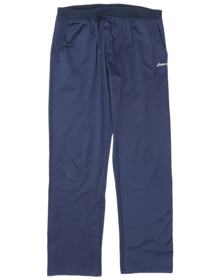 Pantaloni de trening Asics pentru bărbați XL bleumarin poliester