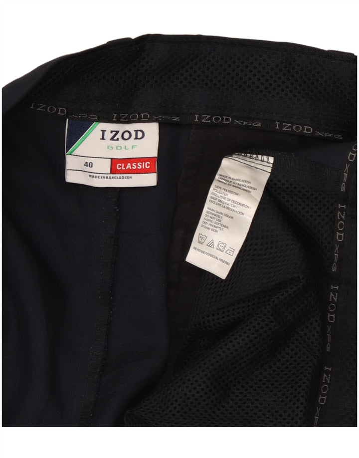 Pantaloni scurți pentru bărbați Izod Classic Cargo W40 XL, bleumarin, poliester