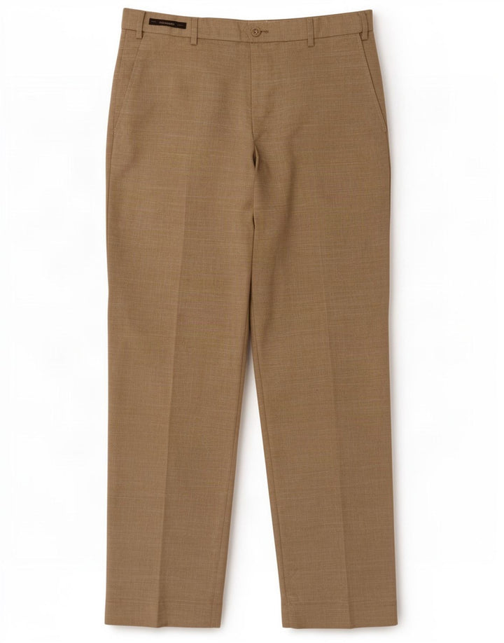 Marks & Spencer Pantaloni drepți pentru bărbați L32 L31 poliester bej