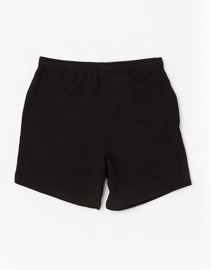 Pantaloni scurți de înot grafic pentru bărbați Mossimo, nailon mare, negru