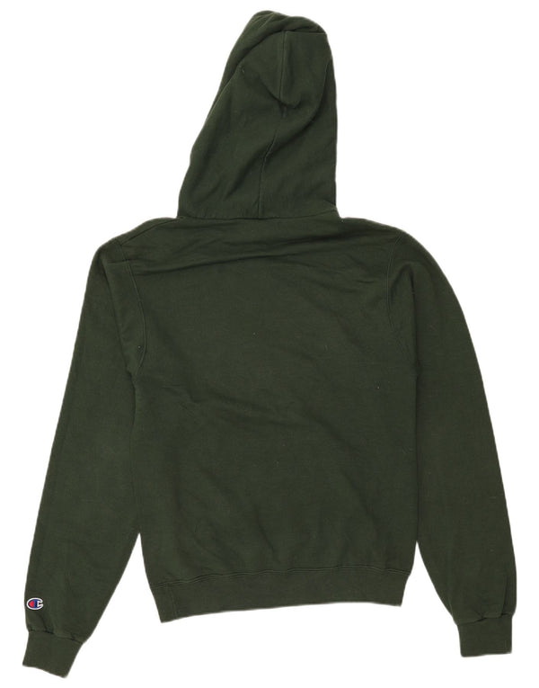 Pulover pentru bărbați Champion Cal Poly Mustangs Graphic Hoodie XS Bumbac verde