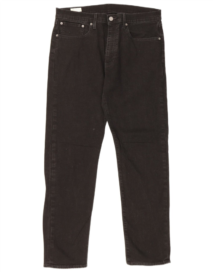 Blugi conici pentru bărbați Levi's 502 W34 L32 negri