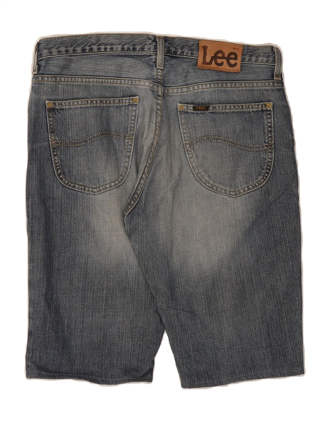 LEE Mens Denim Shorts W32 Medium Blue Cotton Vintage Lee and Second-Hand Lee from Messina Hembry 