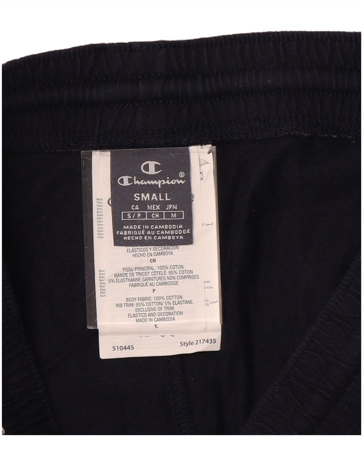 Pantaloni de trening pentru bărbați CHAMPION Pantaloni de jogging mici Bumbac bleumarin