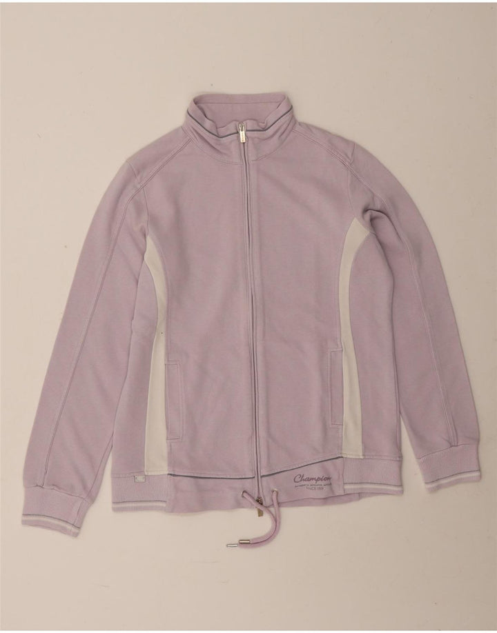 Jachetă de top pentru trening pentru femei Champion Easy Fit UK 14 Mov mediu
