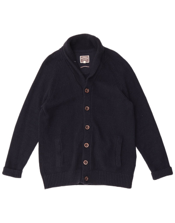 Pulover cardigan pentru bărbați FAT FACE XL Bumbac bleumarin